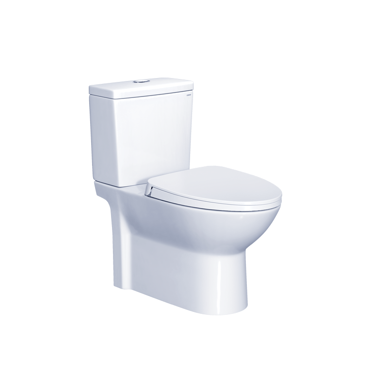 Bàn Cầu Hai Khối Nắp Êm Caesar - CD1340